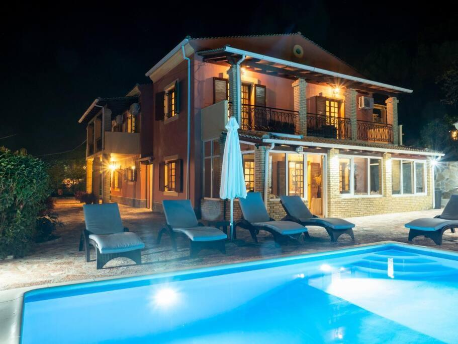 Poli House Family Villa W/ Pool Corfu  Εξωτερικό φωτογραφία