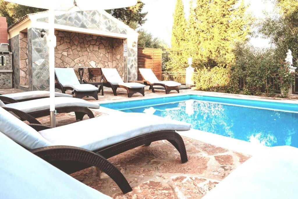 Poli House Family Villa W/ Pool Corfu  Εξωτερικό φωτογραφία